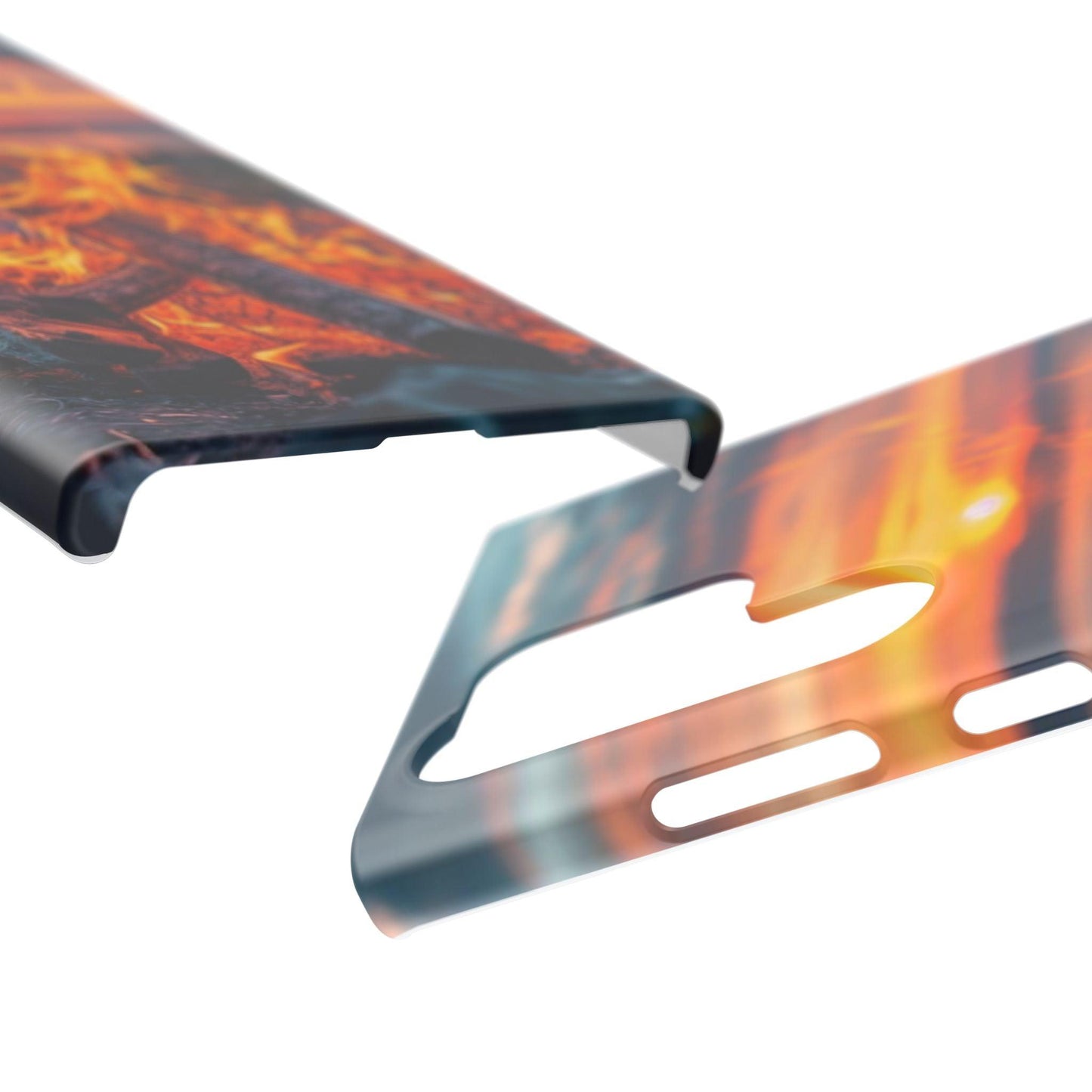 Woodland Fire Phone Case – Warmth of Nature’s Blaze on Your Device