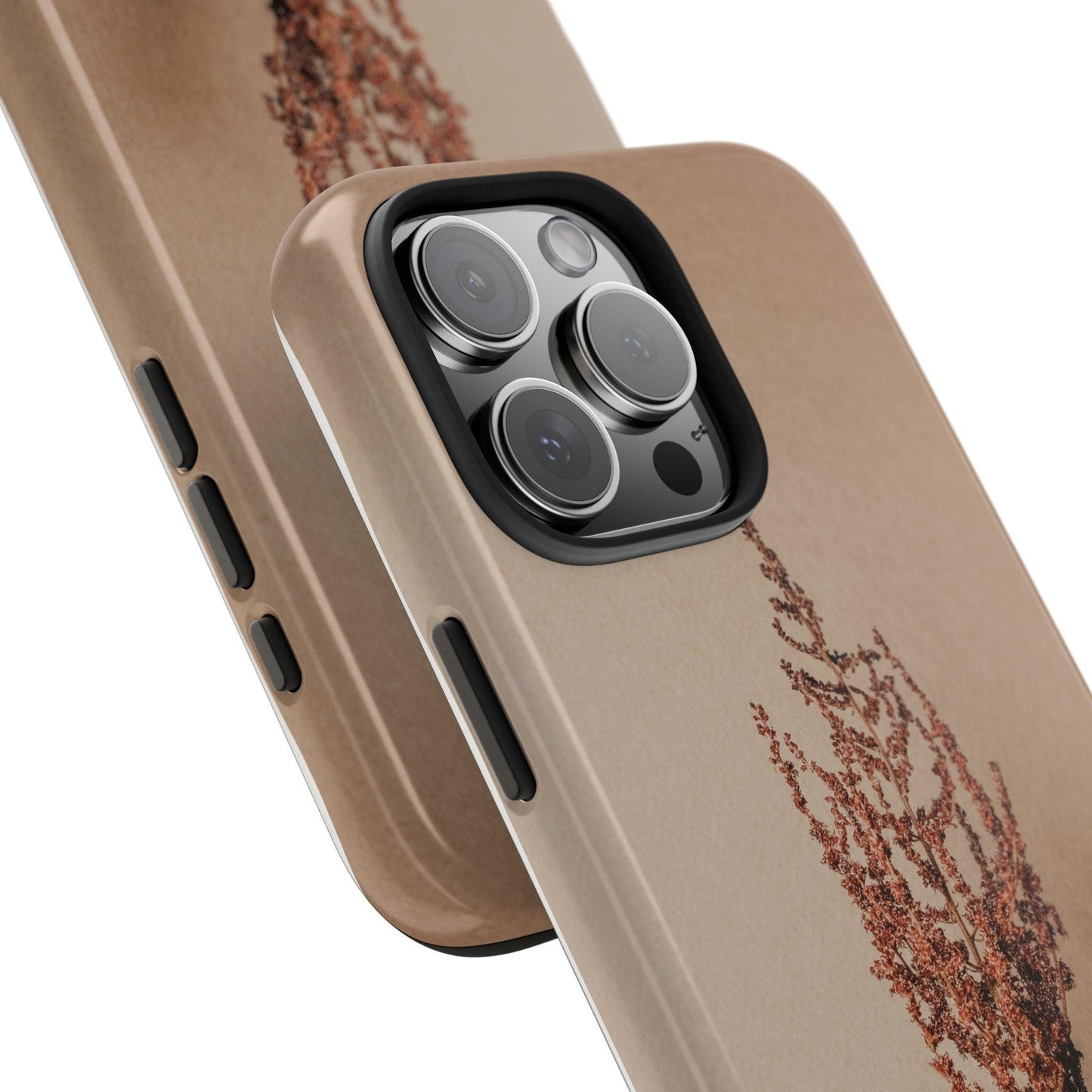 Brown Dry Leaf Tough Phone Cases