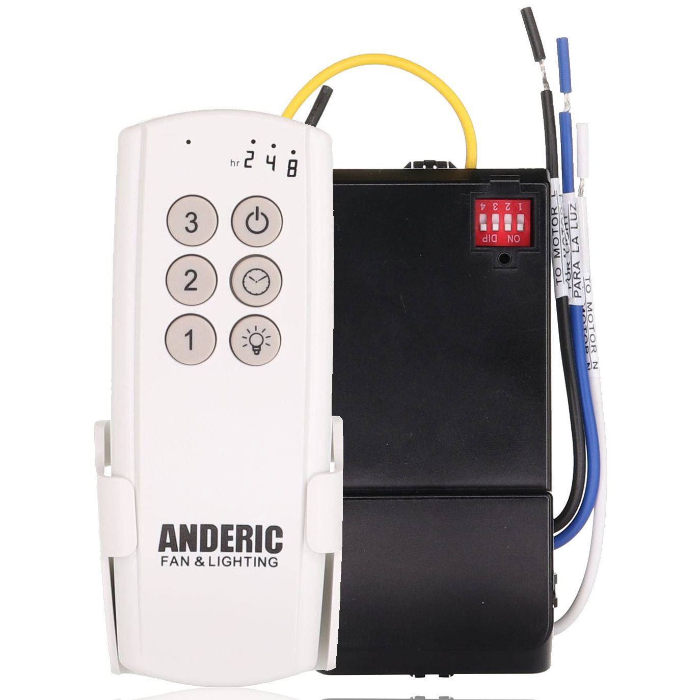 Casablanca Universal 4-Speed Fan Control System with Receiver and Remote Control Kit - 99019
