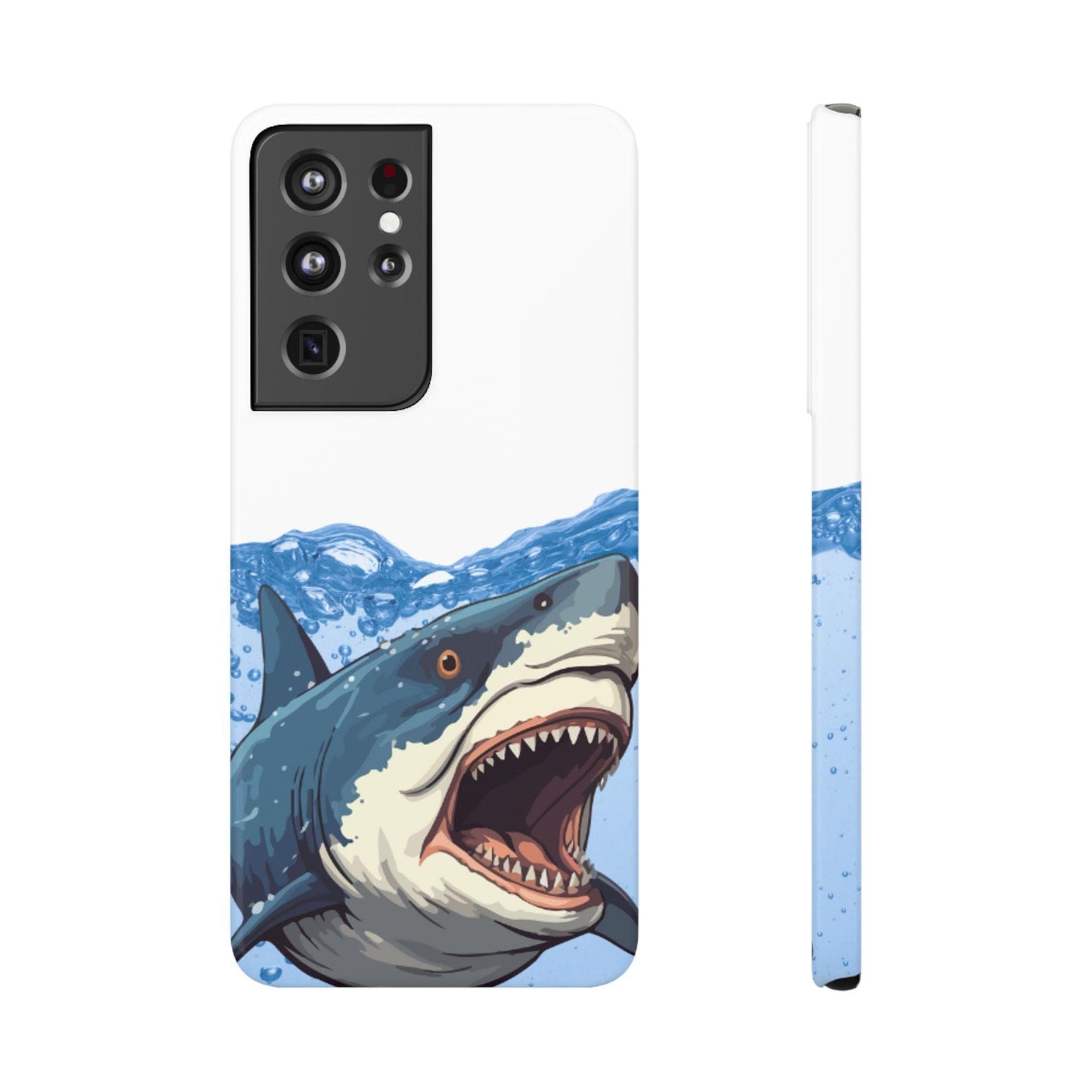 Shark Frenzy Phone Case – Dive into Bold Style