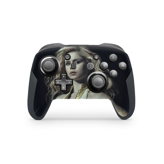 Glow Warrior Nintendo Switch Pro Controller Skin
