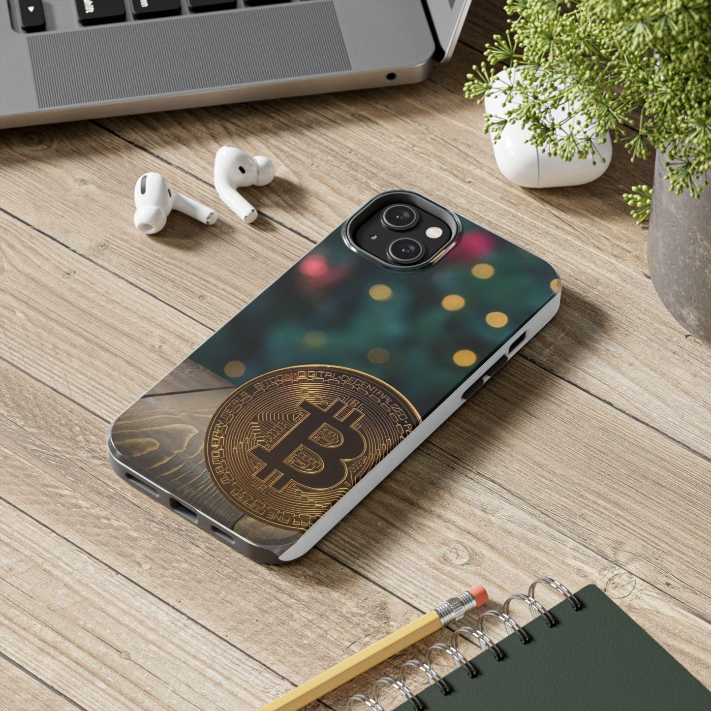 Crypto Bitcoin High Quality Printed Tough Phone Cases