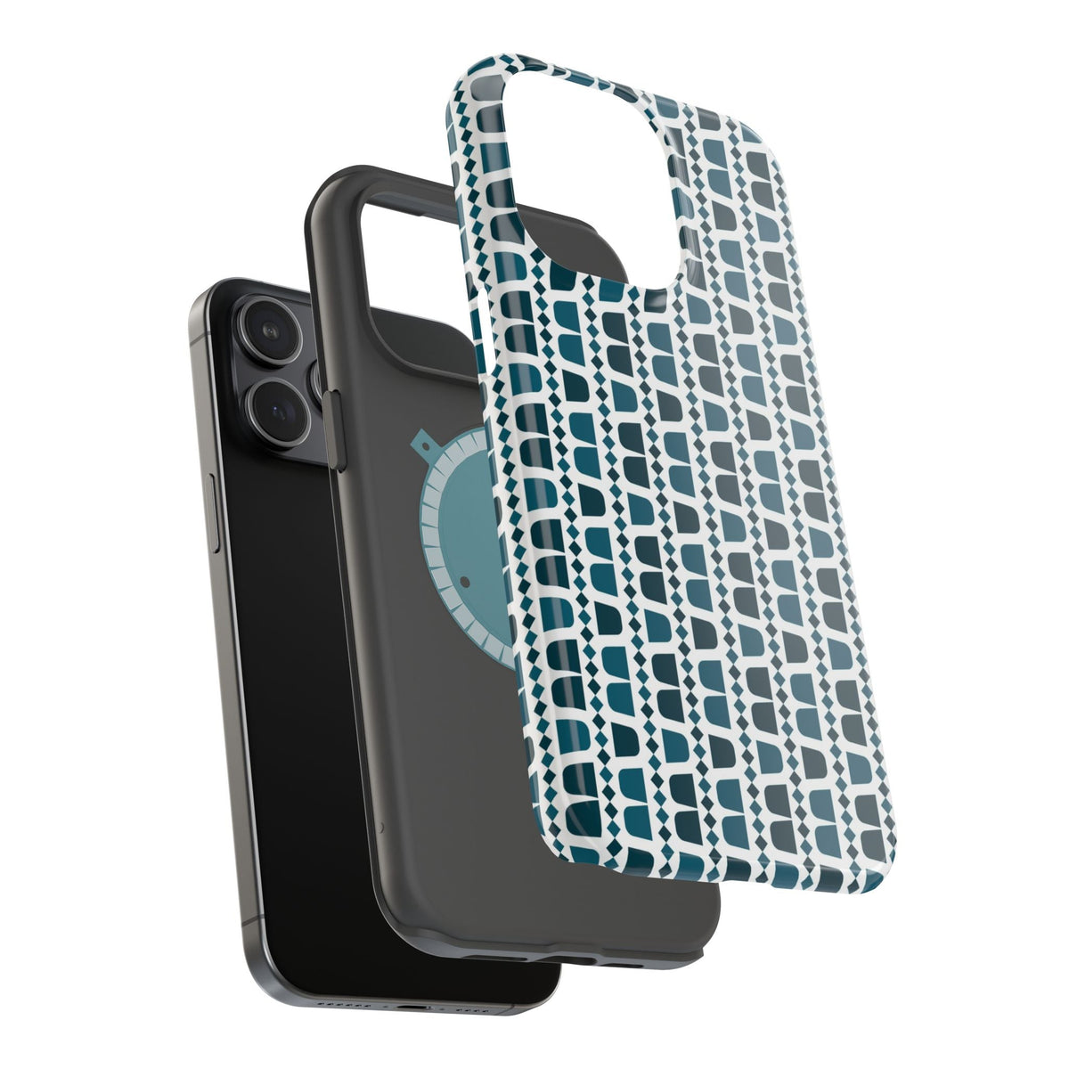 Arabic Coffee ☕️ cups Geometric Design Iphone Magnetic Tough Case