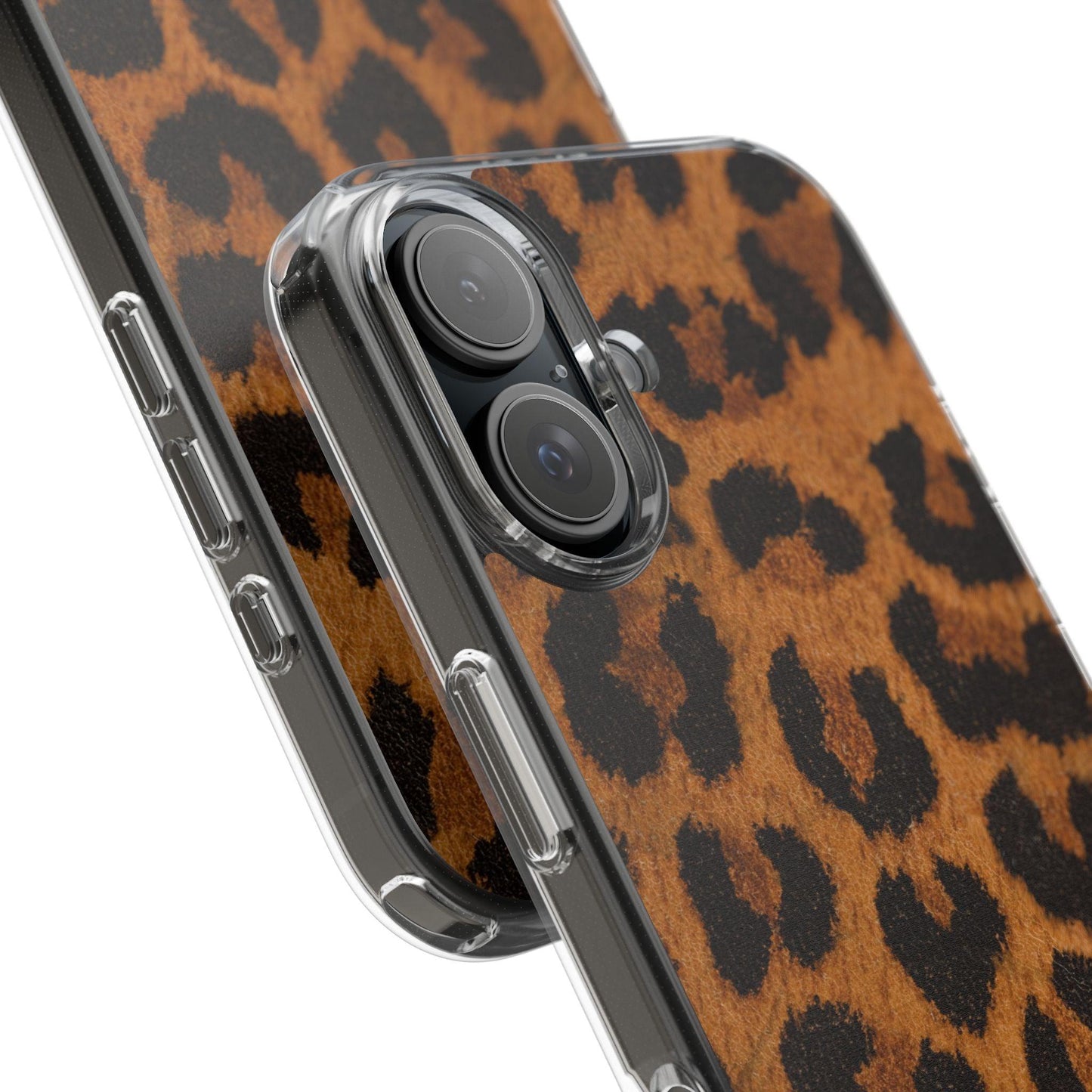 Clear Cases Cheeta Print