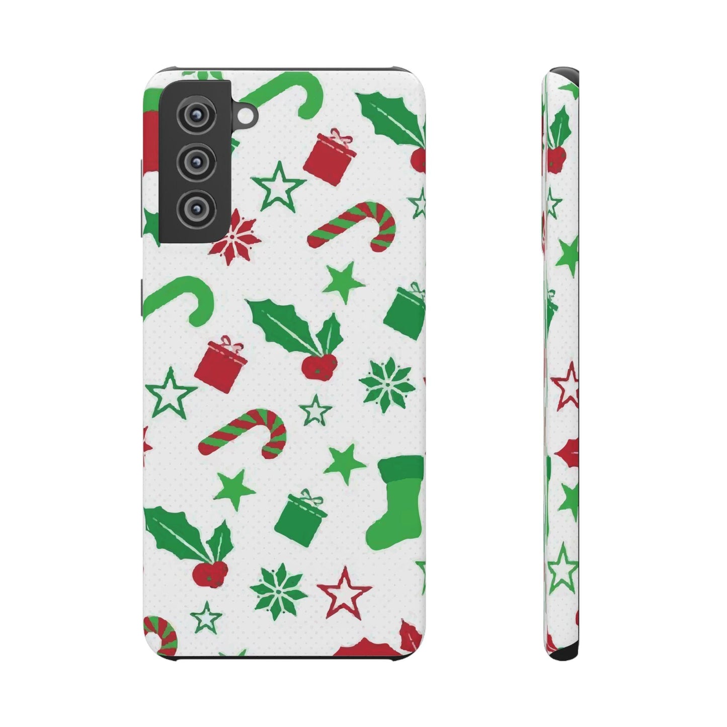 Custom Samsung Tough Phone Case – Christmas Santa Holiday Design, Festive Xmas Protection