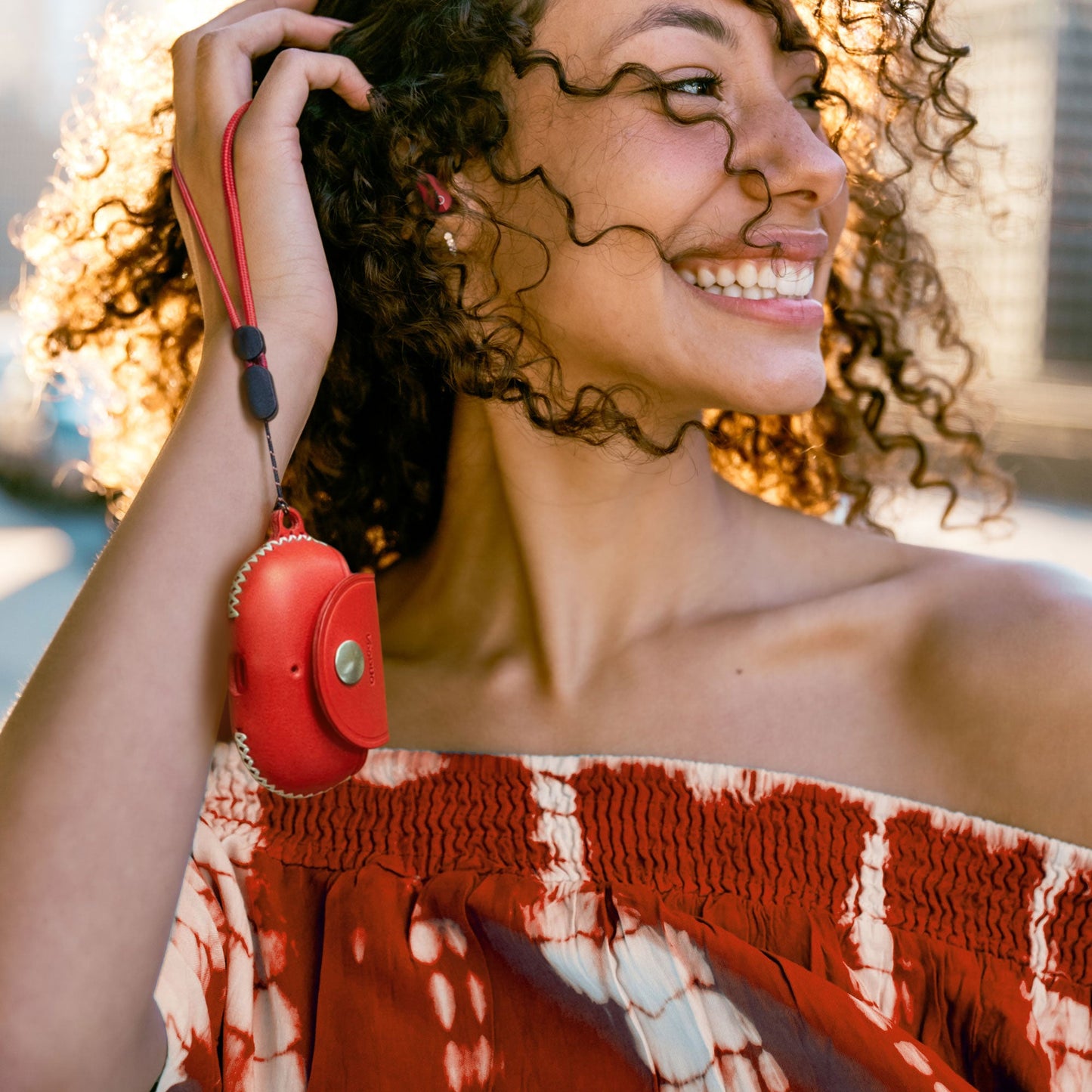 Beats Studio Buds+ Leather Case- Lanyard
