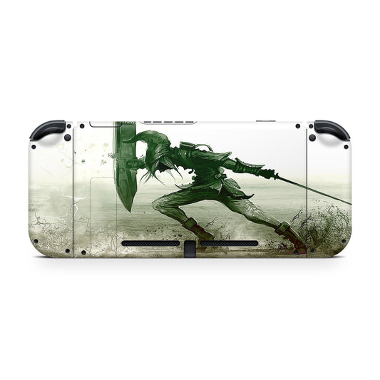 Blade of Courage Nintendo Switch OLED Skin