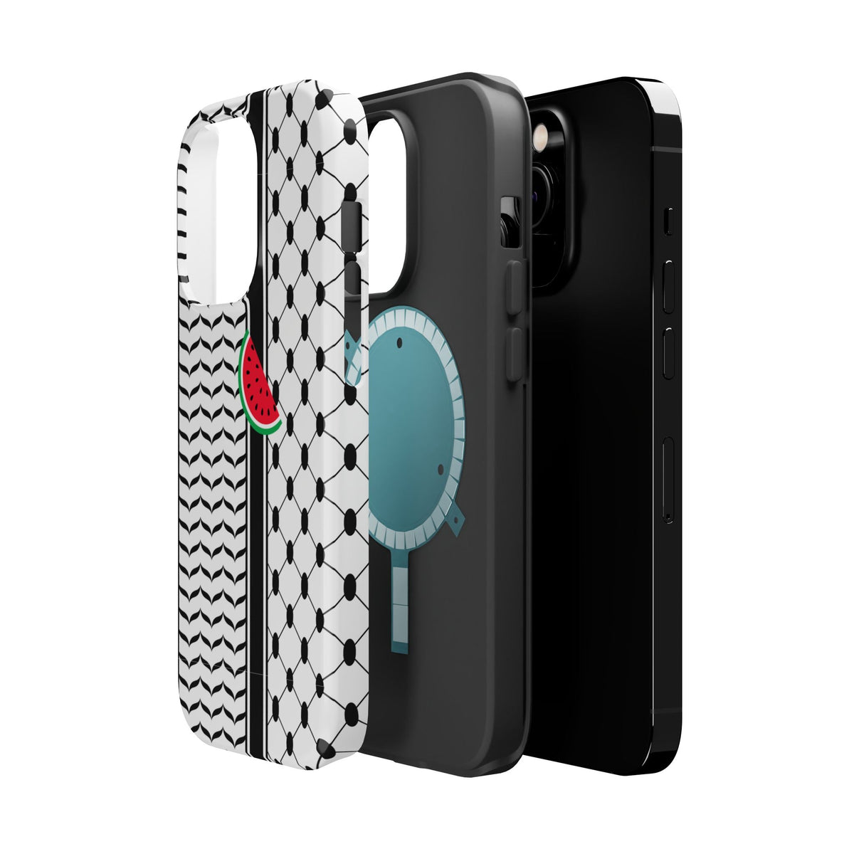Kufieh Geometric Design Iphone Magnetic Tough Case