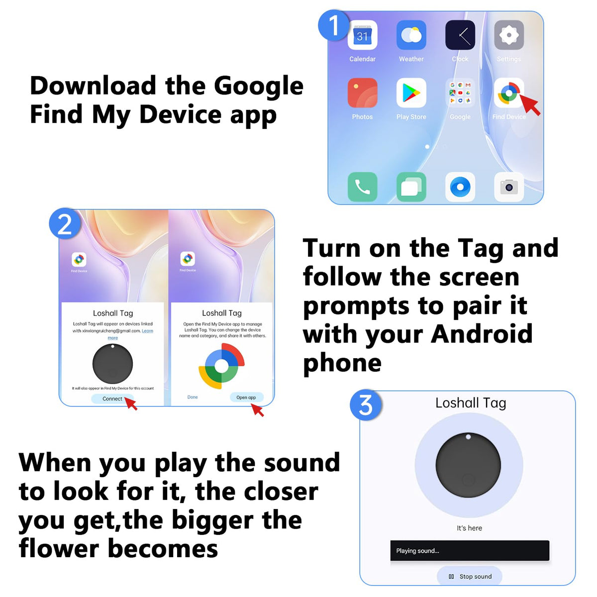 Android Air Tracker Air Tracker Tag (Android Only), Bluetooth Tracking Device, Item Finder ...