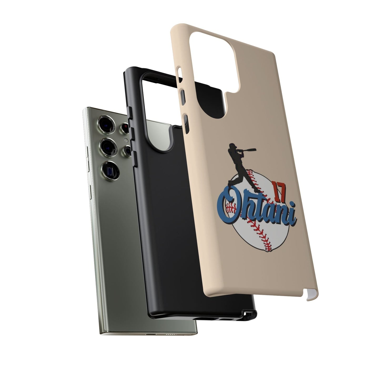 Shohei Ohtani GameChanger Shell – Dual-Layer Defense & Slim Grip | Compatible with iPhone 8 to 16 Pro Max & Samsung Galaxy S10 to S25 Ultra