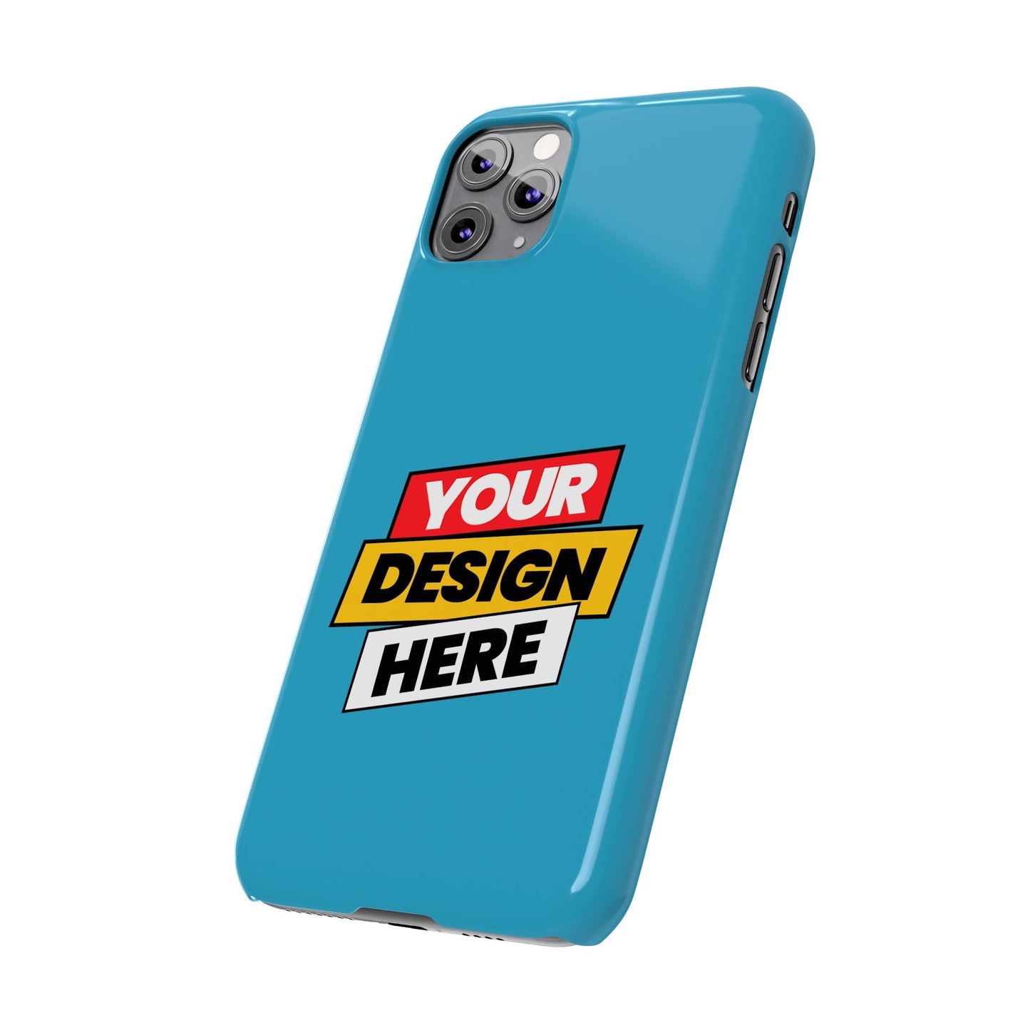 Cool Cat Slim Phone Case, Personalized Gift, Trendy Pet Lover Accessory, Unique Phone Cover, Animal Lover Case, Birthday Present