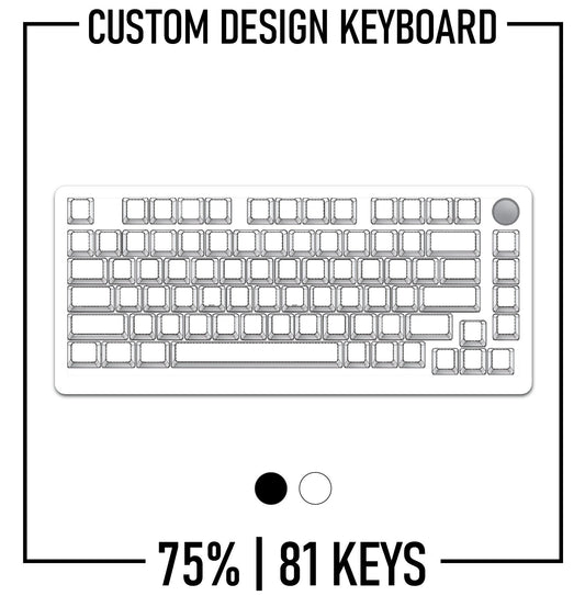 75% Design Studio - 75% Mechanical Keyboard Custom PBT Keycap set ( ANSI )