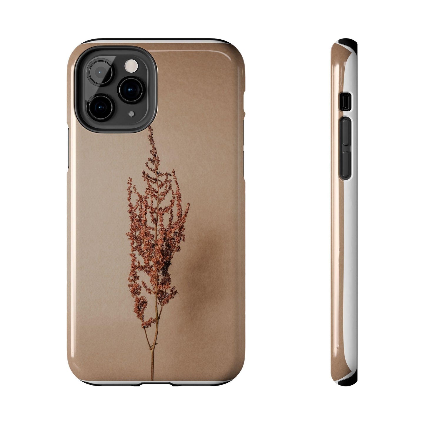 Brown Dry Leaf Tough Phone Cases