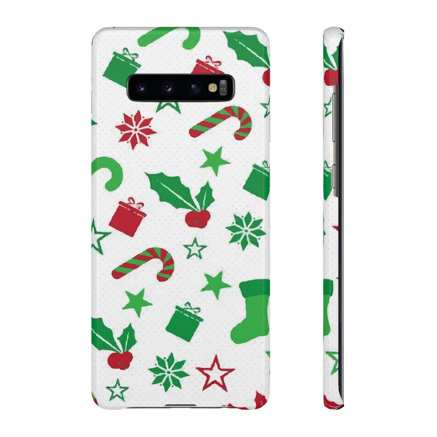 Custom Samsung Tough Phone Case – Christmas Santa Holiday Design, Festive Xmas Protection