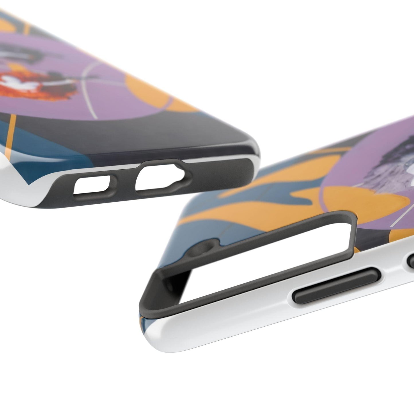 Two Womens Play basket ball Tough Phone Cases