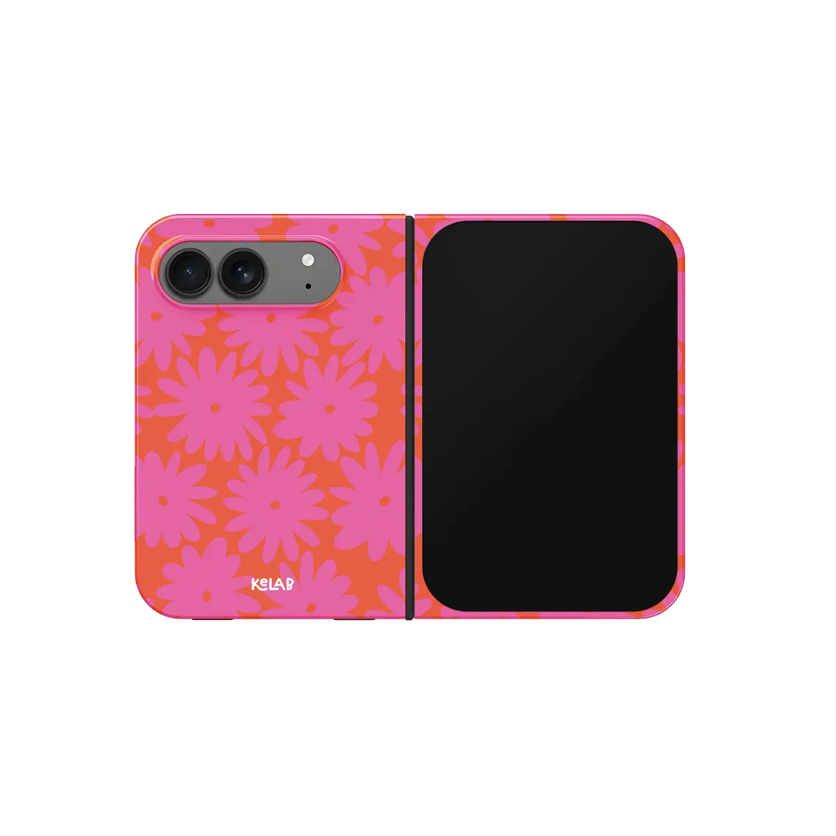 Sunflare Daisy | Retro Pink Floral Phone Case