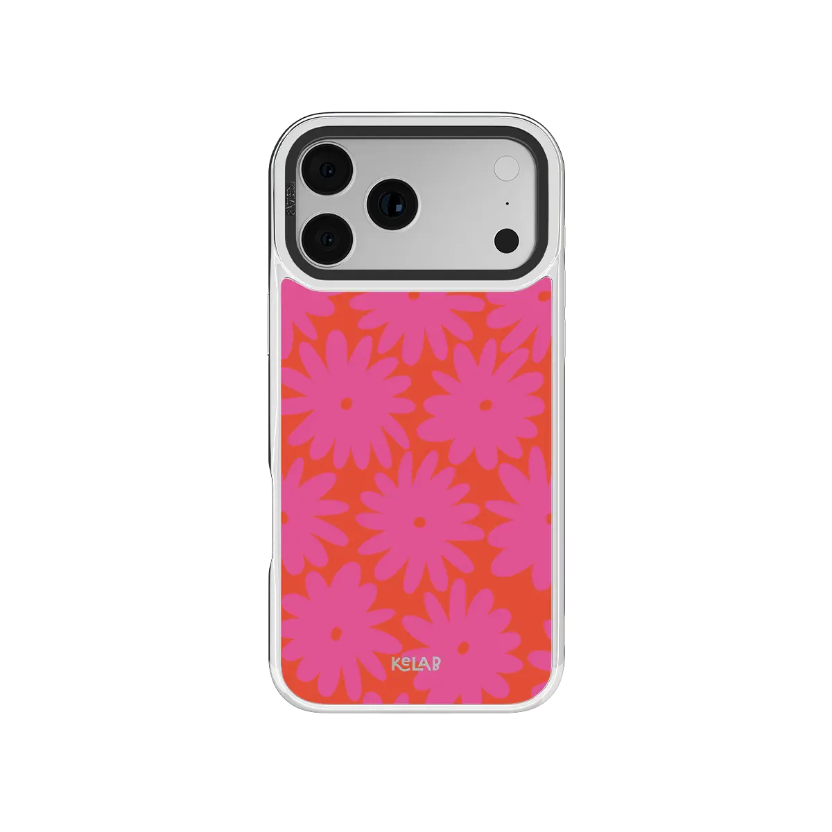 Sunflare Daisy | Retro Pink Floral Phone Case