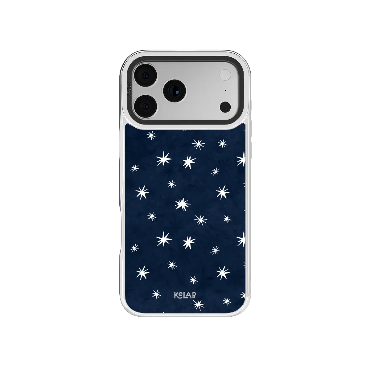 Starglimmer | Deep Blue Hand-Drawn Star iPhone Case