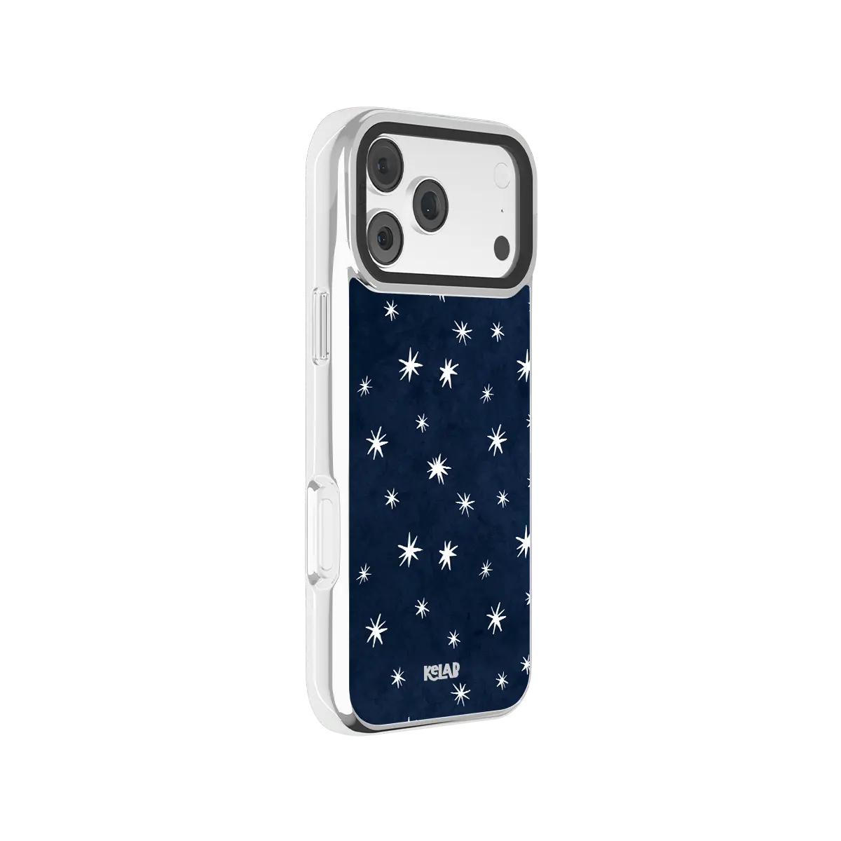 Starglimmer | Deep Blue Hand-Drawn Star iPhone Case
