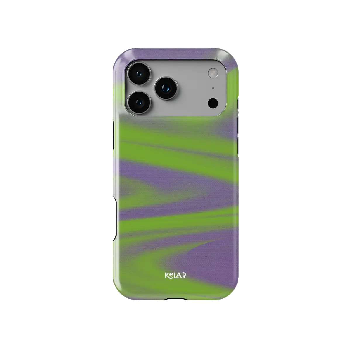 Purple Haze | Y2K Neon Green Phone Case with Futuristic Style