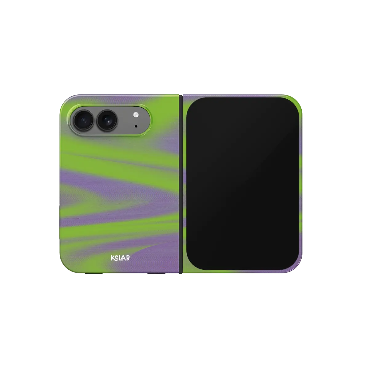 Purple Haze | Y2K Neon Green Phone Case with Futuristic Style
