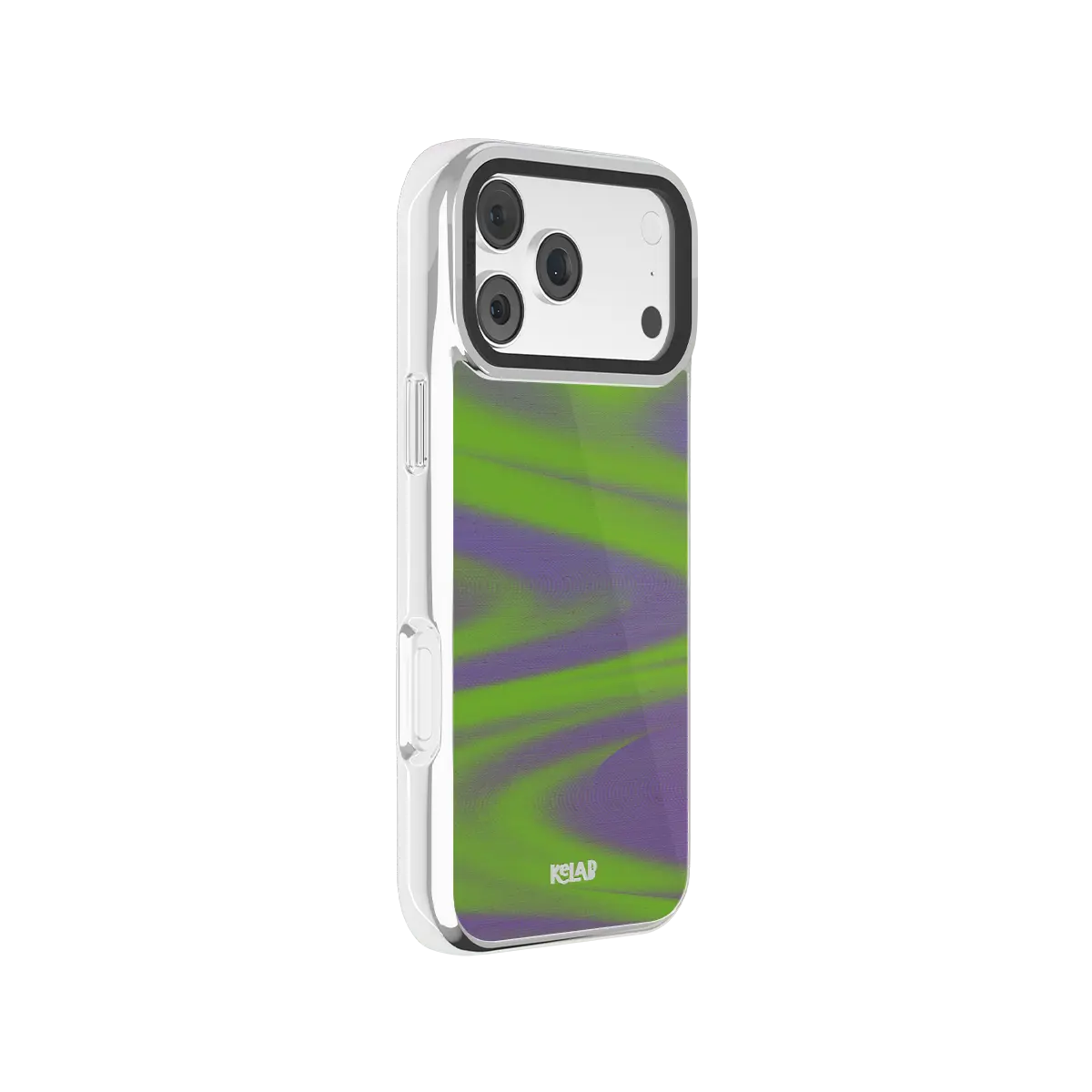 Purple Haze | Y2K Neon Green Phone Case with Futuristic Style