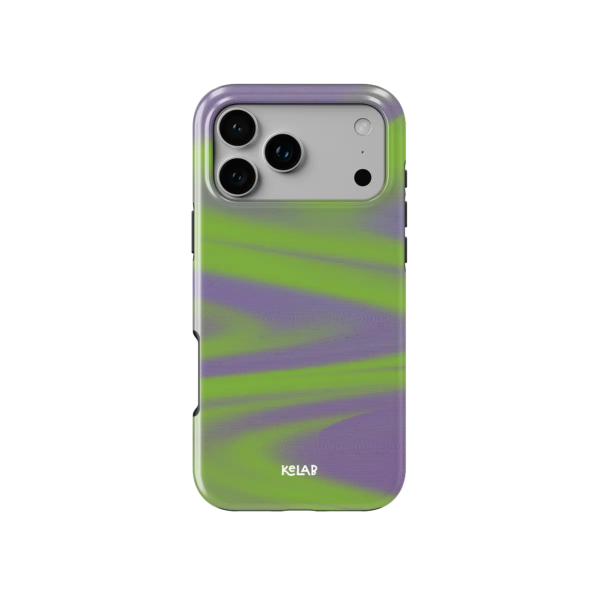 Purple Haze | Y2K Neon Green Phone Case with Futuristic Style