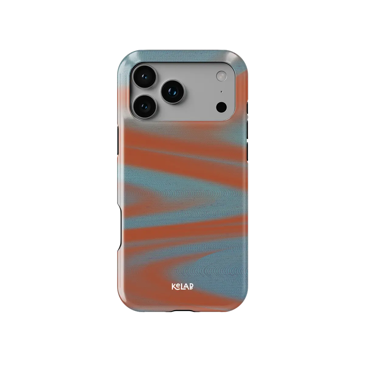 Aalto | Y2K Orange Phone Case with Futuristic Style