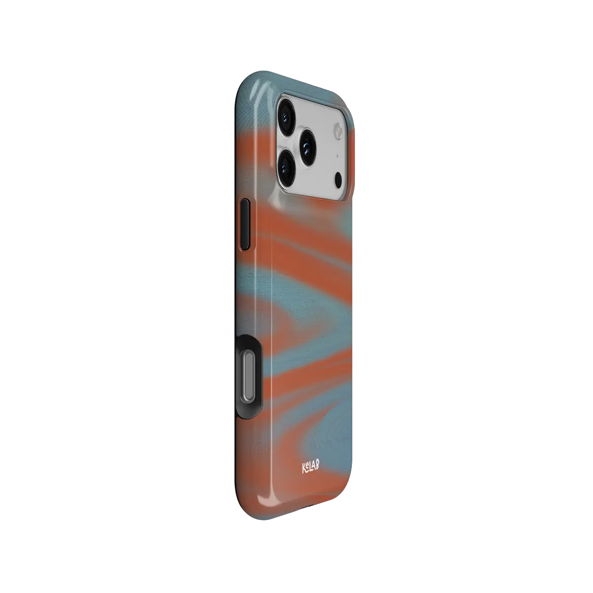 Aalto | Y2K Orange Phone Case with Futuristic Style
