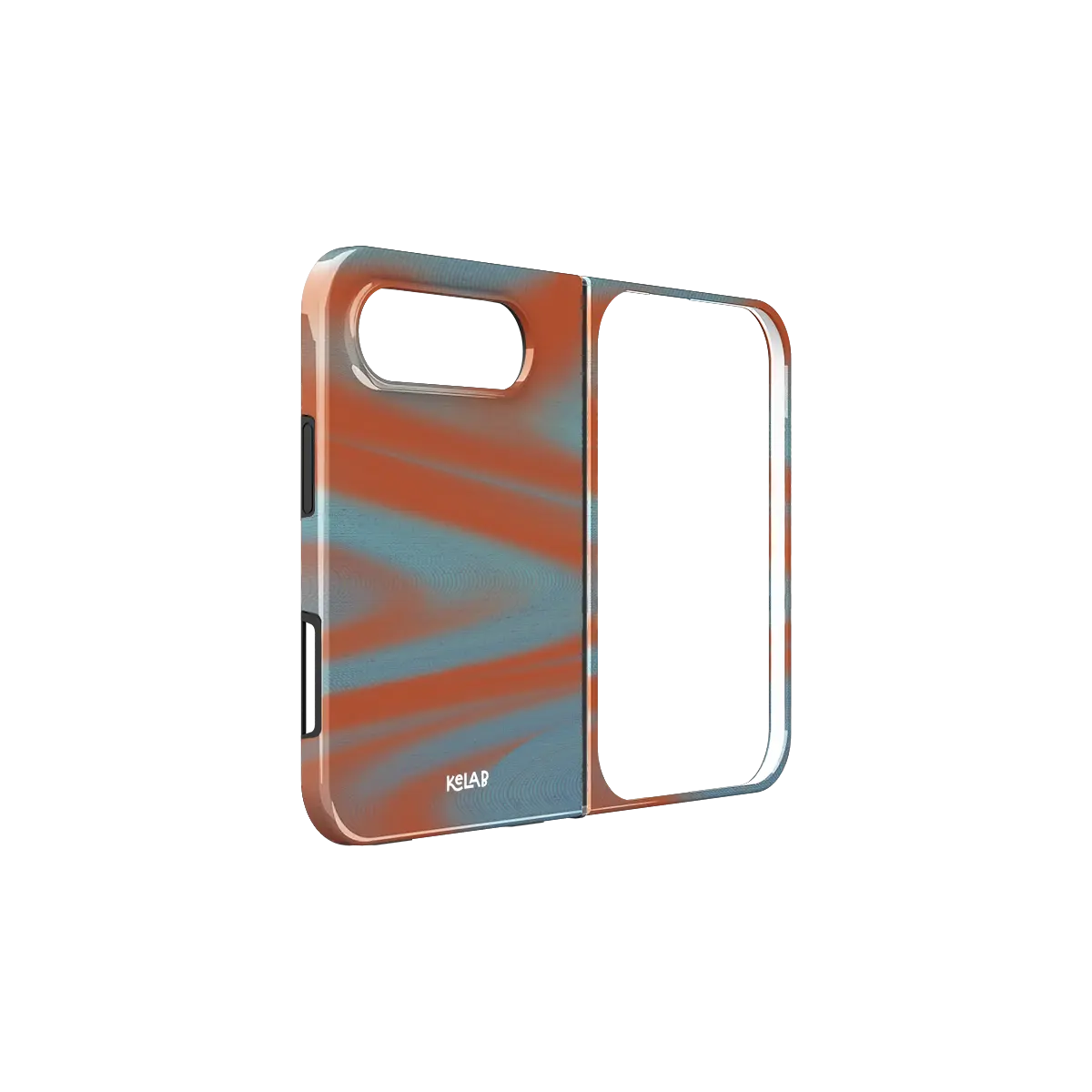 Aalto | Y2K Orange Phone Case with Futuristic Style