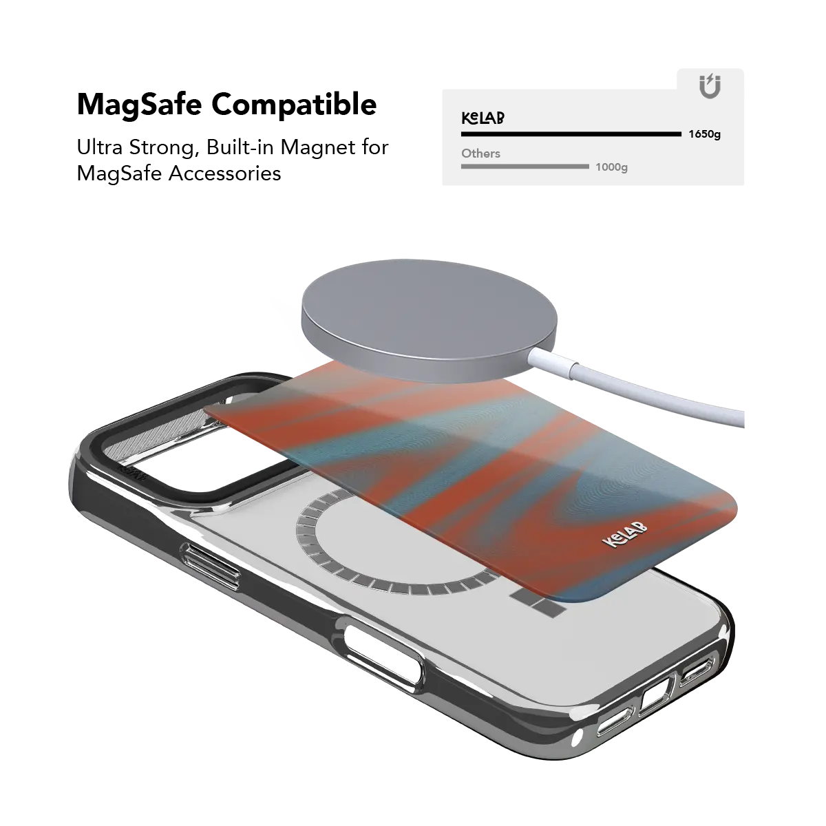 Aalto | Y2K Orange Phone Case with Futuristic Style