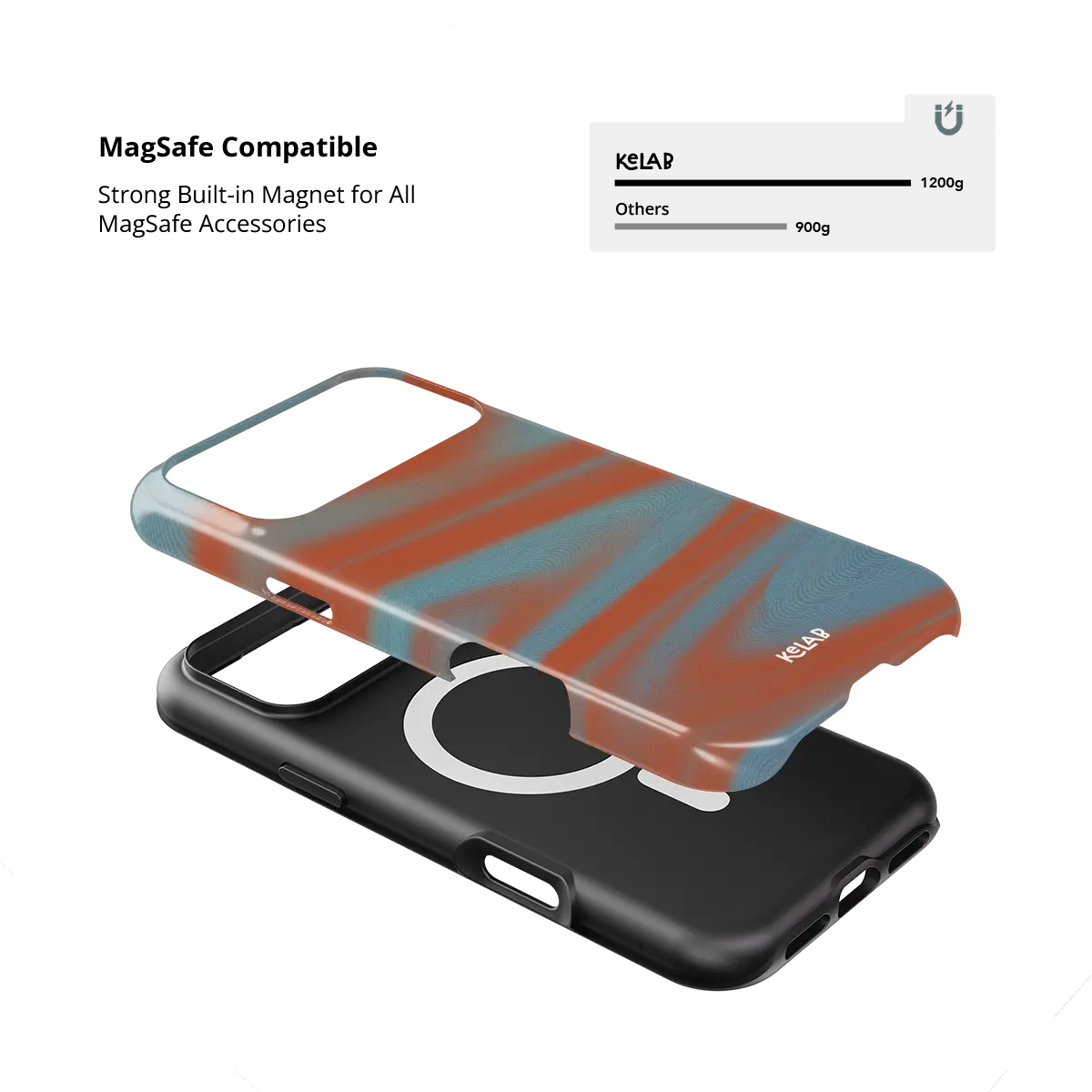 Aalto | Y2K Orange Phone Case with Futuristic Style