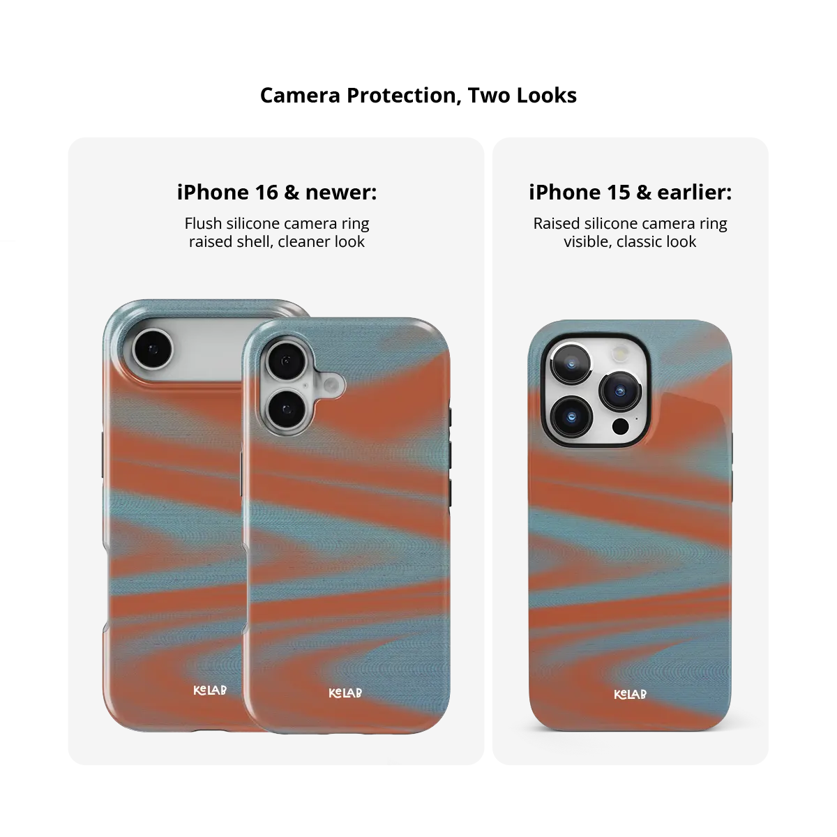 Aalto | Y2K Orange Phone Case with Futuristic Style