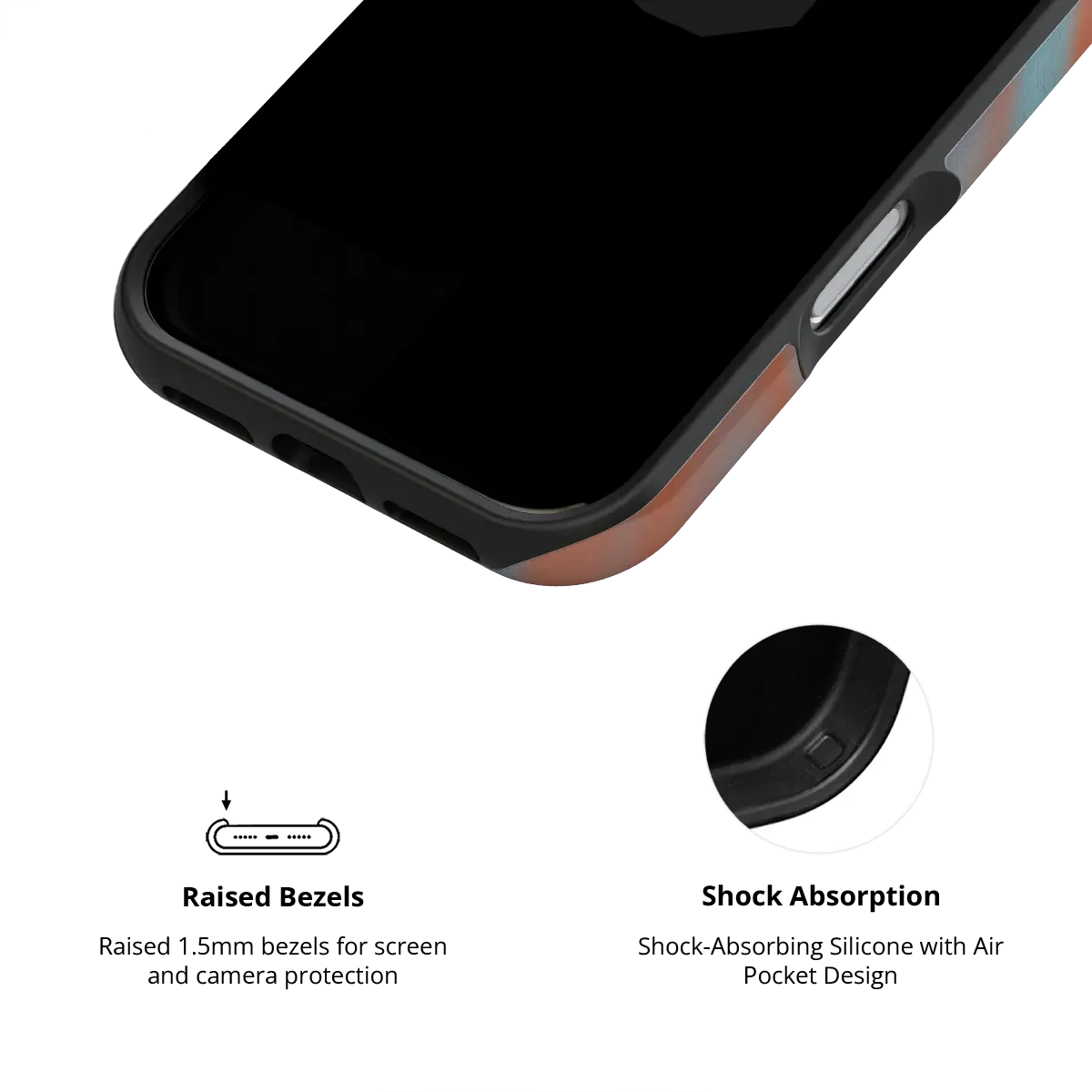 Aalto | Y2K Orange Phone Case with Futuristic Style