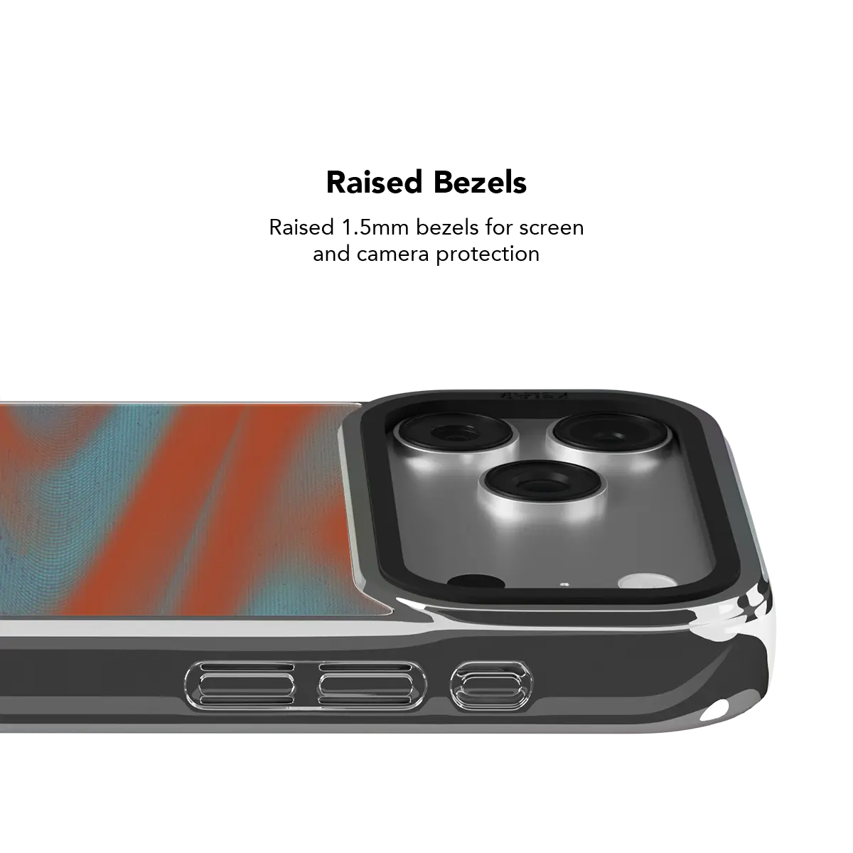 Aalto | Y2K Orange Phone Case with Futuristic Style