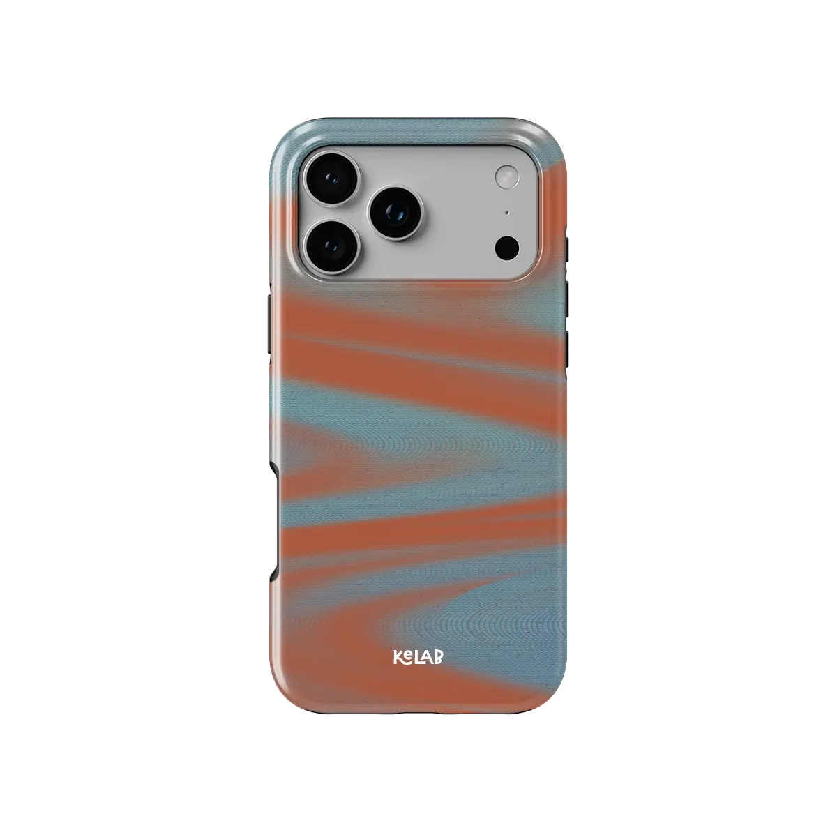 Aalto | Y2K Orange Phone Case with Futuristic Style