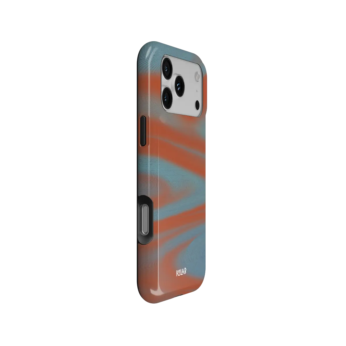 Aalto | Y2K Orange Phone Case with Futuristic Style