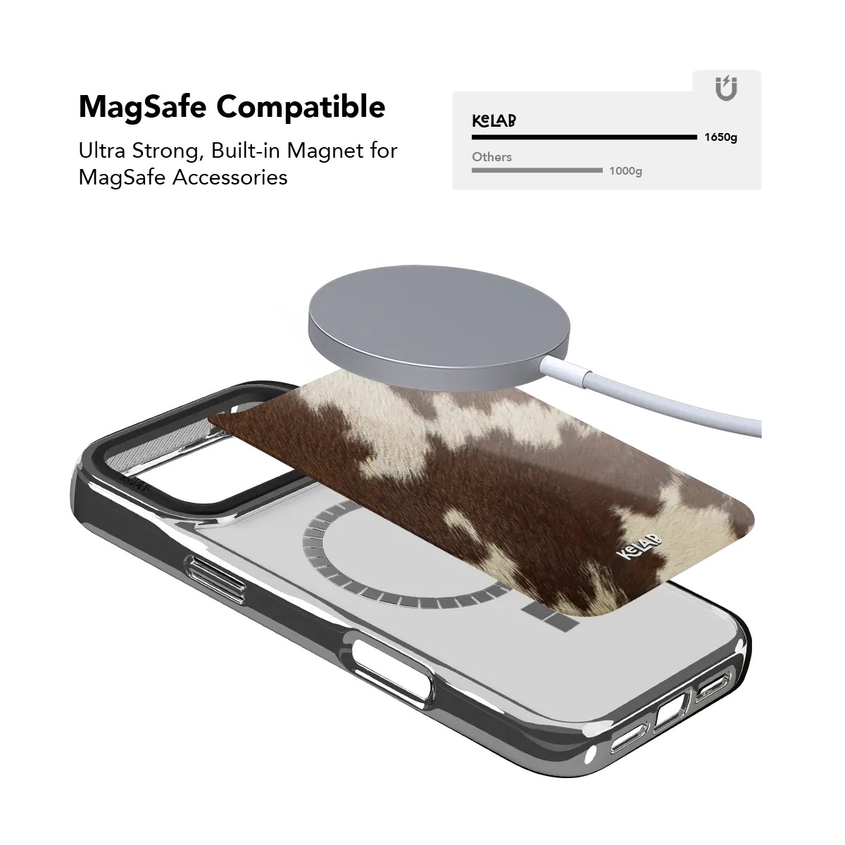 Rodeo Drive | Brown Cow Print Phone Case