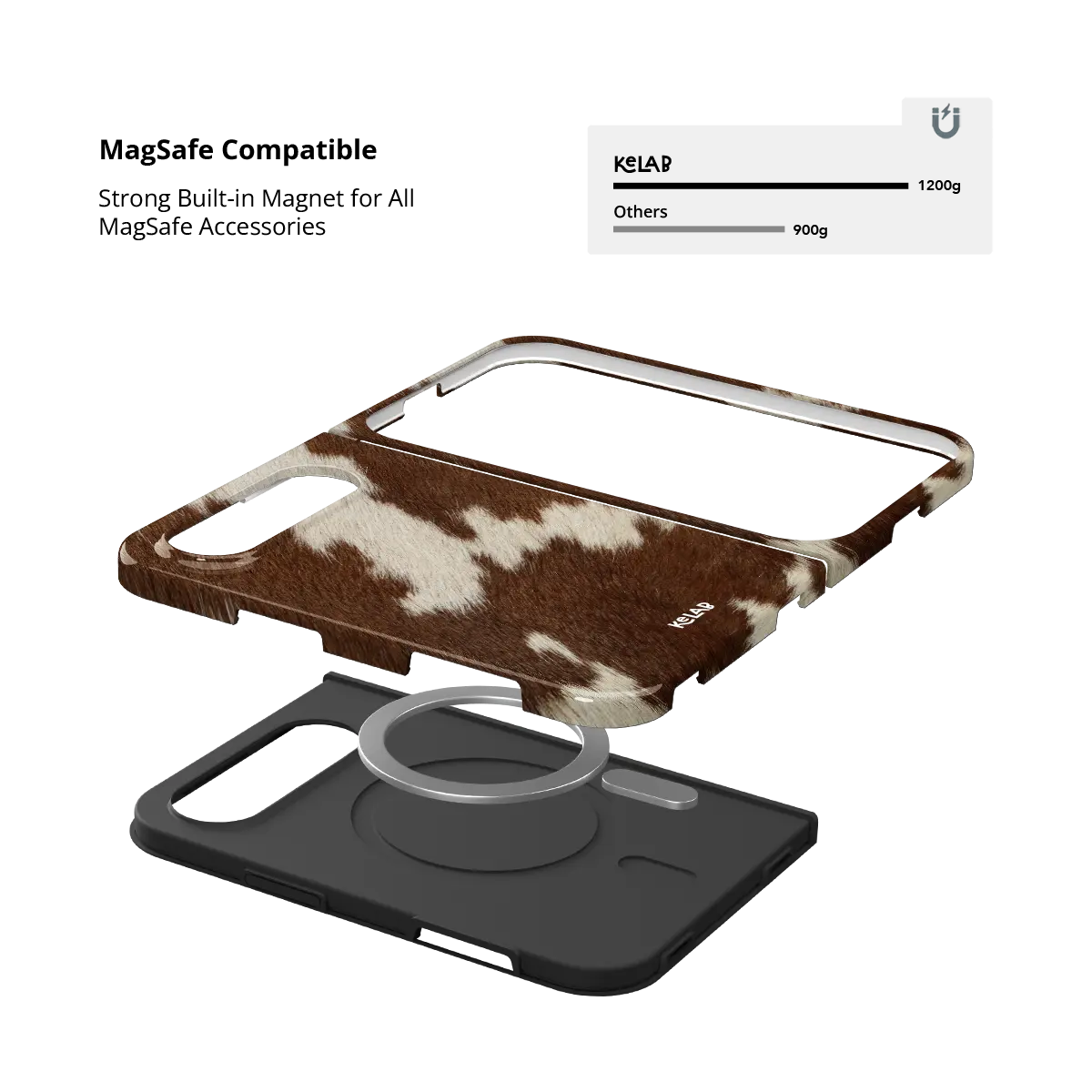 Rodeo Drive | Brown Cow Print Phone Case
