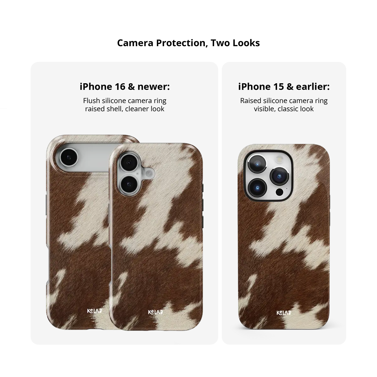 Rodeo Drive | Brown Cow Print Phone Case