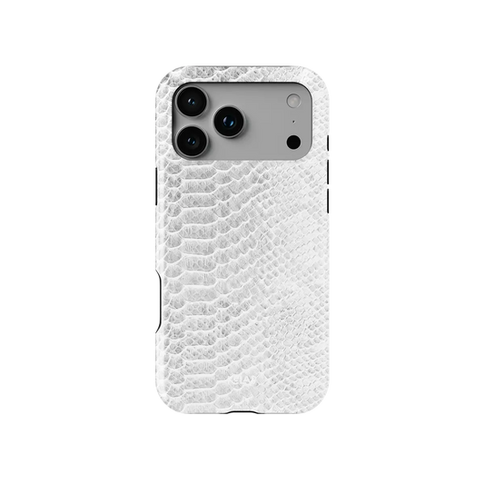 White Venom | Snake Skin Print Phone Case