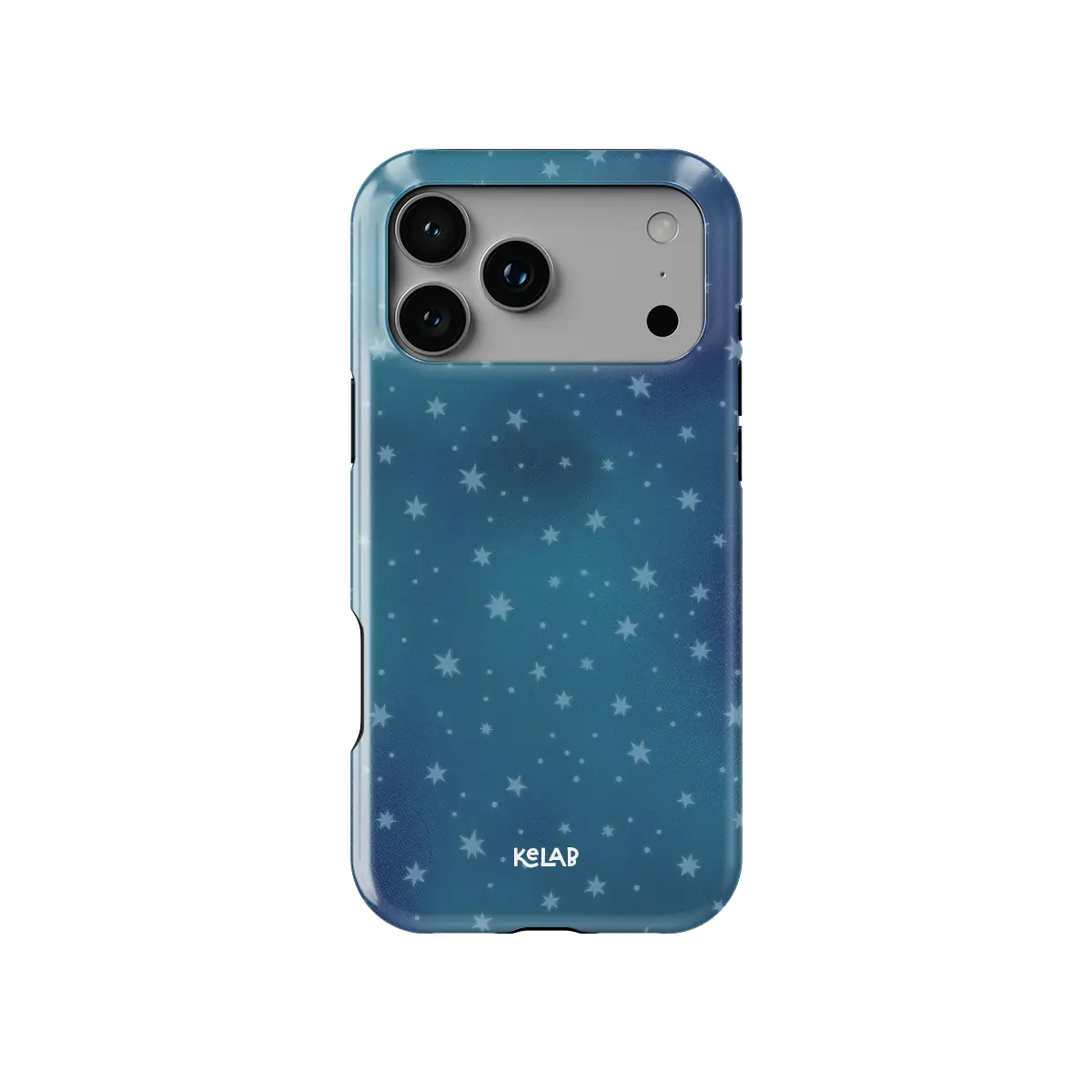 Moon Mist | Starry Midnight Blue Phone Case