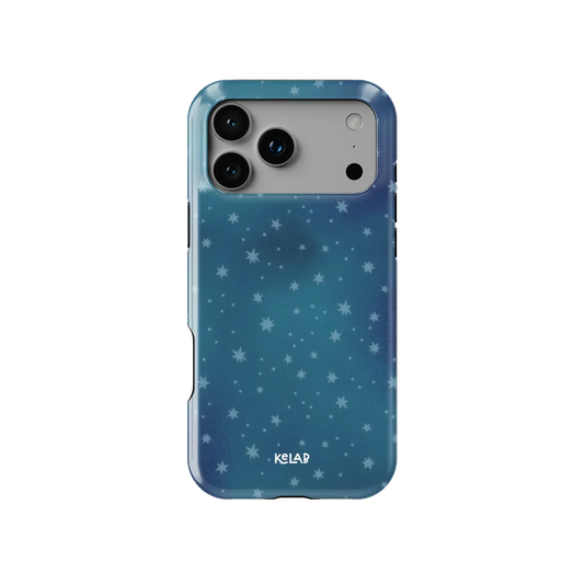 Moon Mist | Starry Midnight Blue Phone Case