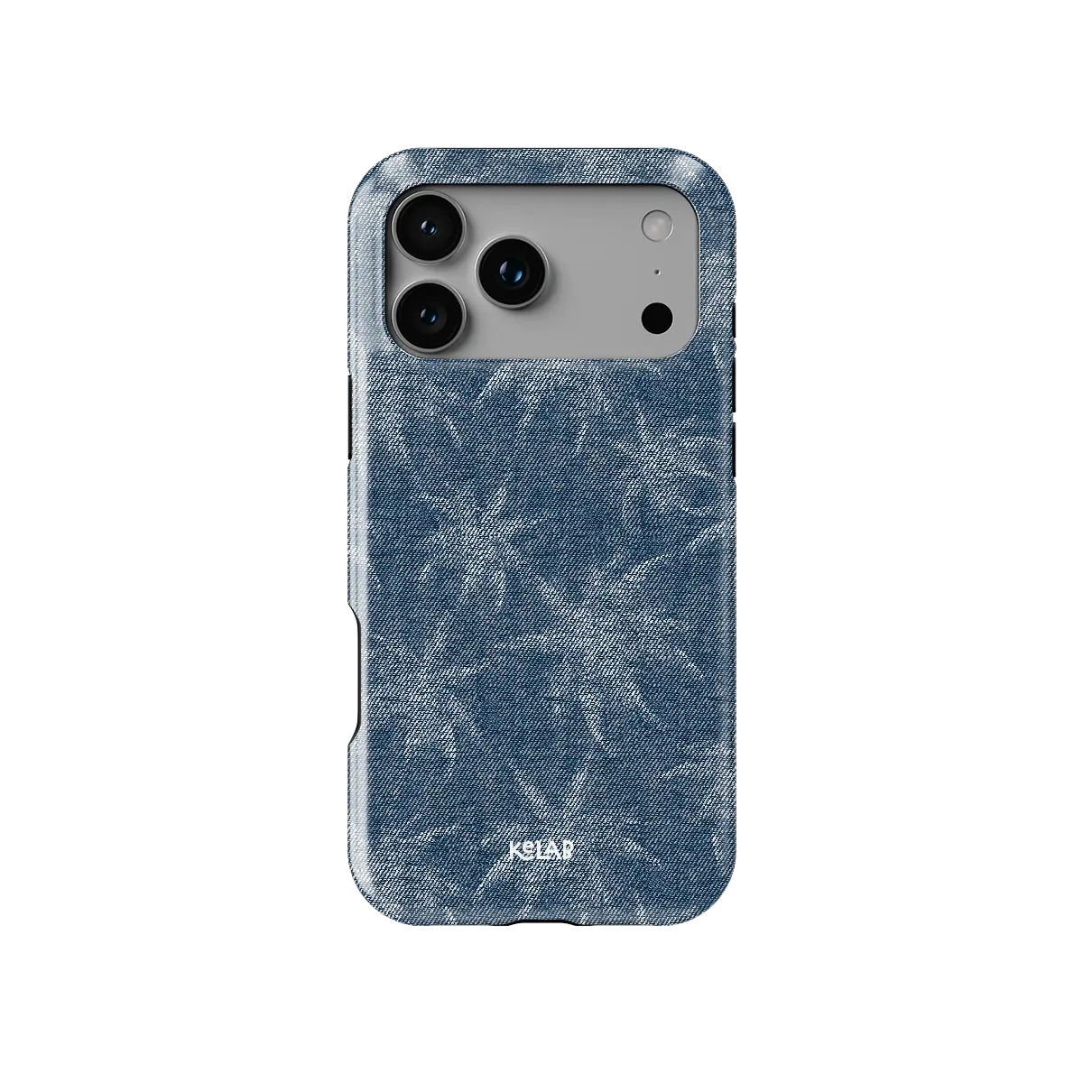 Denim Tree | Denim Blue Patterned Phone Case