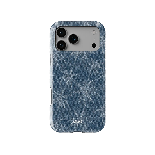 Denim Tree | Denim Blue Patterned Phone Case
