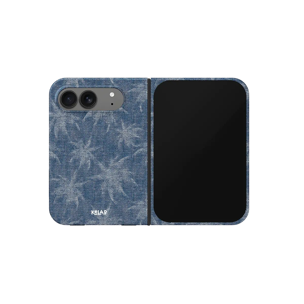Denim Tree | Denim Blue Patterned Phone Case