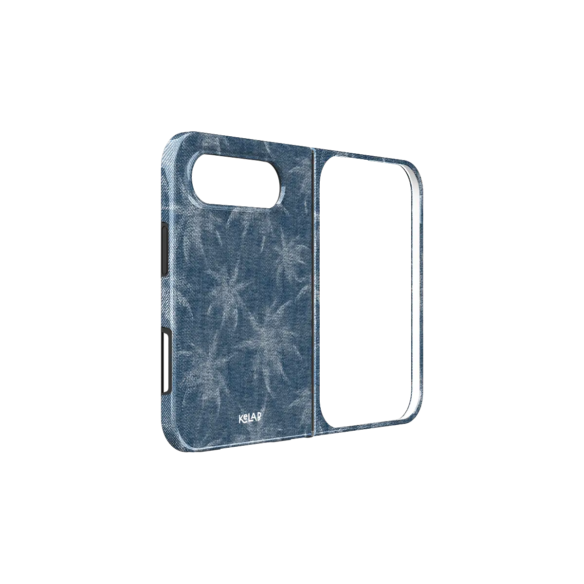 Denim Tree | Denim Blue Patterned Phone Case