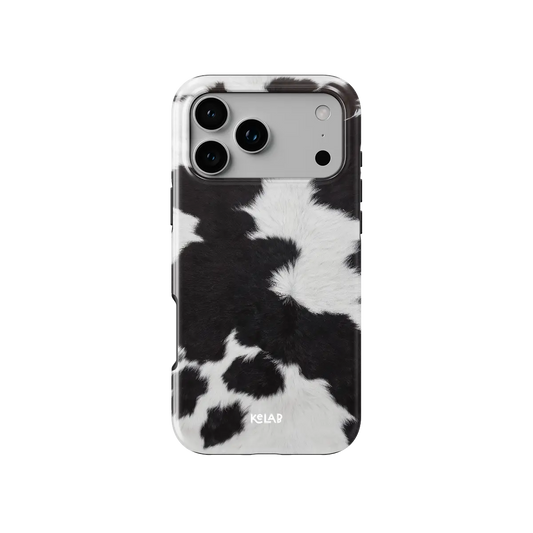 Cow Bell | Black & White Cow Print Phone Case