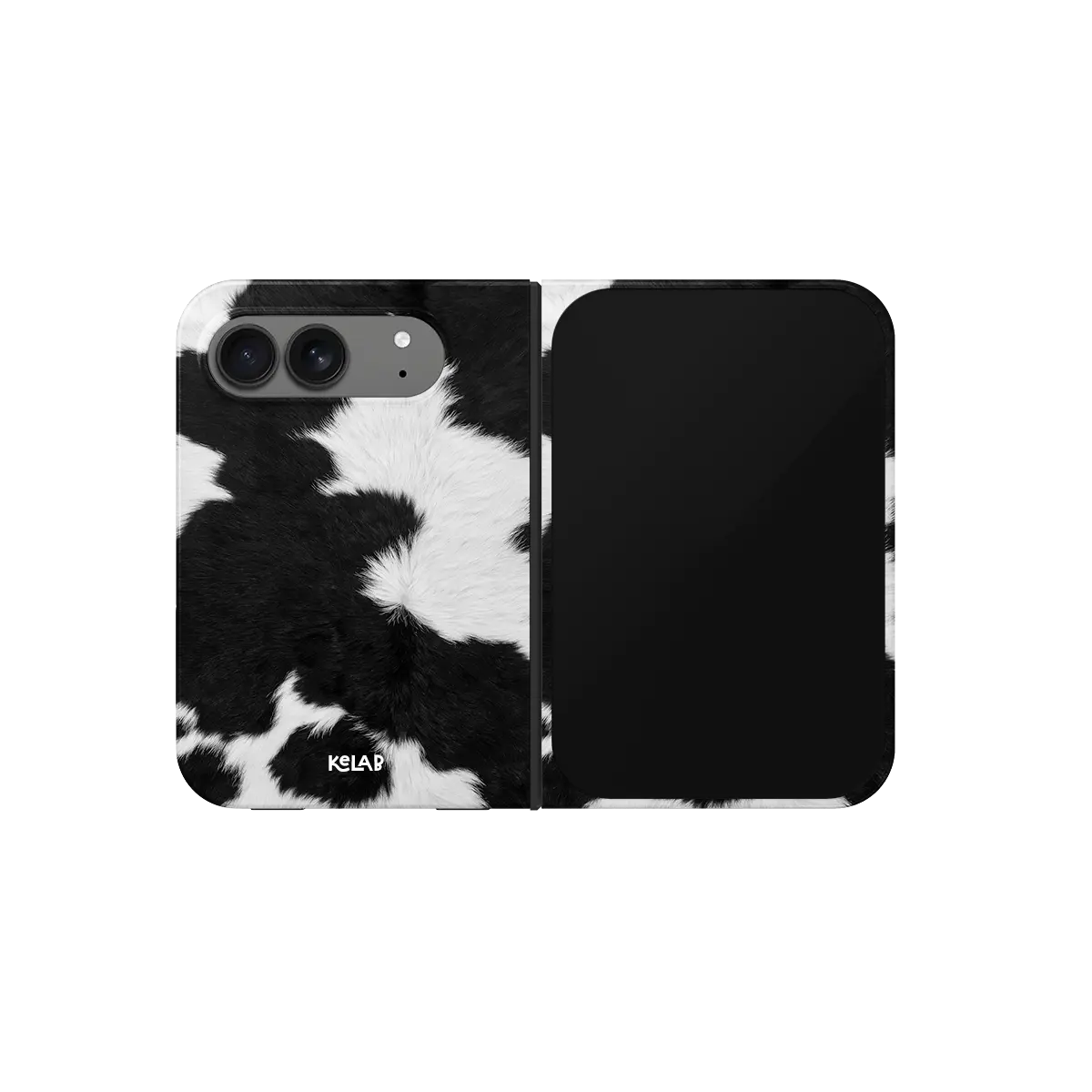 Cow Bell | Black & White Cow Print Phone Case