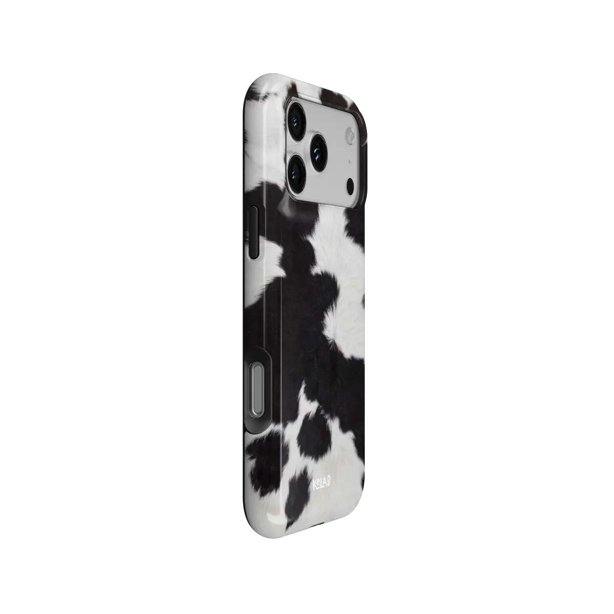 Cow Bell | Black & White Cow Print Phone Case
